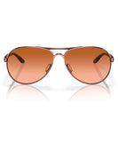 Oakley Feedback Rose Gold W/ VR50 Brown Gradient Sunglasses