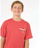 Rip Curl Pro 24 Event Kids Tee - Cranberry