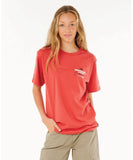 Rip Curl Pro 24 Event Kids Tee - Cranberry