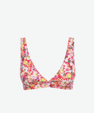 Rhythm Bloom Floral Tall Top - Red