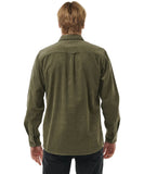 Rip Curl Classic Surf Cord L/S Shirt - Dusty Olive