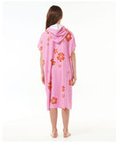 Rip Curl Mixed Hooded Towel - Girl - Bright Pink