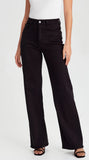 Junkfood Ruby May Straight to Wide Leg - Black