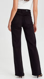 Junkfood Ruby May Straight to Wide Leg - Black