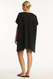 Sea Level Sunset Kaftan - Black