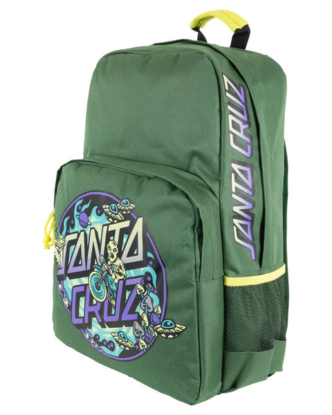 Santa Cruz Winkowski Dope Planet 2 Dot Boys Backpack - Dark Green ...