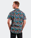 Michel Rouen Shirt S/S Cotton Surfboard Print