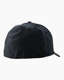 Salty Crew Apex Elastic 6 Panel Cap - Black