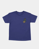 Santa Cruz Stranger Things Demogorgon Dot Youth T-shirt Cobalt