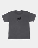 Santa Cruz Stranger Things Screaming Lights Youth T-shirt Charcoal