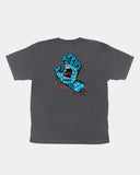 Santa Cruz Stranger Things Screaming Lights Youth T-shirt Charcoal