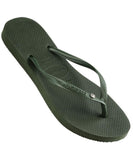 Havaianas Swarovski Slim Crystal - Green/Olive