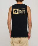 Salty Crew Sketchy Alpha Regular Tank - Black