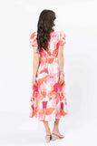 Seeking Lola. Coastal Maxi Dress - Pink Peach