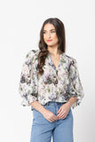 Seeking Lola Graceful Top - Water Bloom