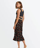 Roxy Shelly beach Midi Skirt - Anthracite sunny days