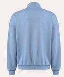 Oakley Soho 1/4 Zip Sweatshirt - Copen Blue