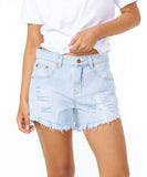 Rip Curl Sophie Denim Short II - Light Blue