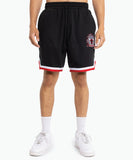 Mitchell & Ness Chicago Bulls Fleece Shooting Shorts - Black