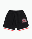 Mitchell & Ness Chicago Bulls Fleece Shooting Shorts - Black