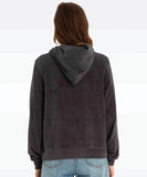 Hurley Roy Womens Fleece Pullover Hoodie - Dark Stone Grey