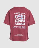 Saint Goliath Good Times Ahead Boys Tee - Port