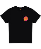 Santa Cruz Meek Scratched Slasher Short Sleeve Tee - Black
