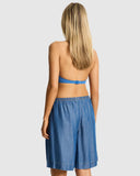 Sea Level Denim Surf Bay Short in denim blue displayed at Point Break Cambridge, a local family surf shop.