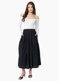 Seeking Lola Devine Maxi Skirt - Black