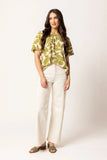 Seeking Lola Haven Top - Avocado Leaf