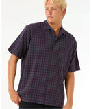 Rip Curl Classic Surf Check S/S Shirt - Pine Night