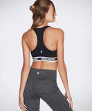Skechers Go Flex Jacquard Activewear Bra - Bold Black