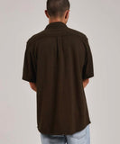 Thrills Hemp Thrills Oversized Short Sleeve Jersey Shirt - Tarmac