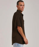 Thrills Hemp Thrills Oversized Short Sleeve Jersey Shirt - Tarmac