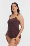 TOGS - Sherry Tankini Overlay Swimsuit Set