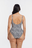 TOGS - Zurich V Neck Ruched One-Piece Swimsuit