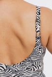 TOGS - Zurich V Neck Ruched One-Piece Swimsuit
