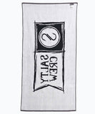 Salty Crew Sketchy Alpha Flag Towel - Black