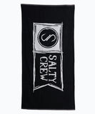 Salty Crew Sketchy Alpha Flag Towel - Black