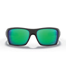 Oakley Turbine Matte Black W/ Prizm Jade Polarized Sunglasses