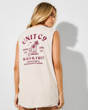 Unit Ladies Muscles Tank - Lodge