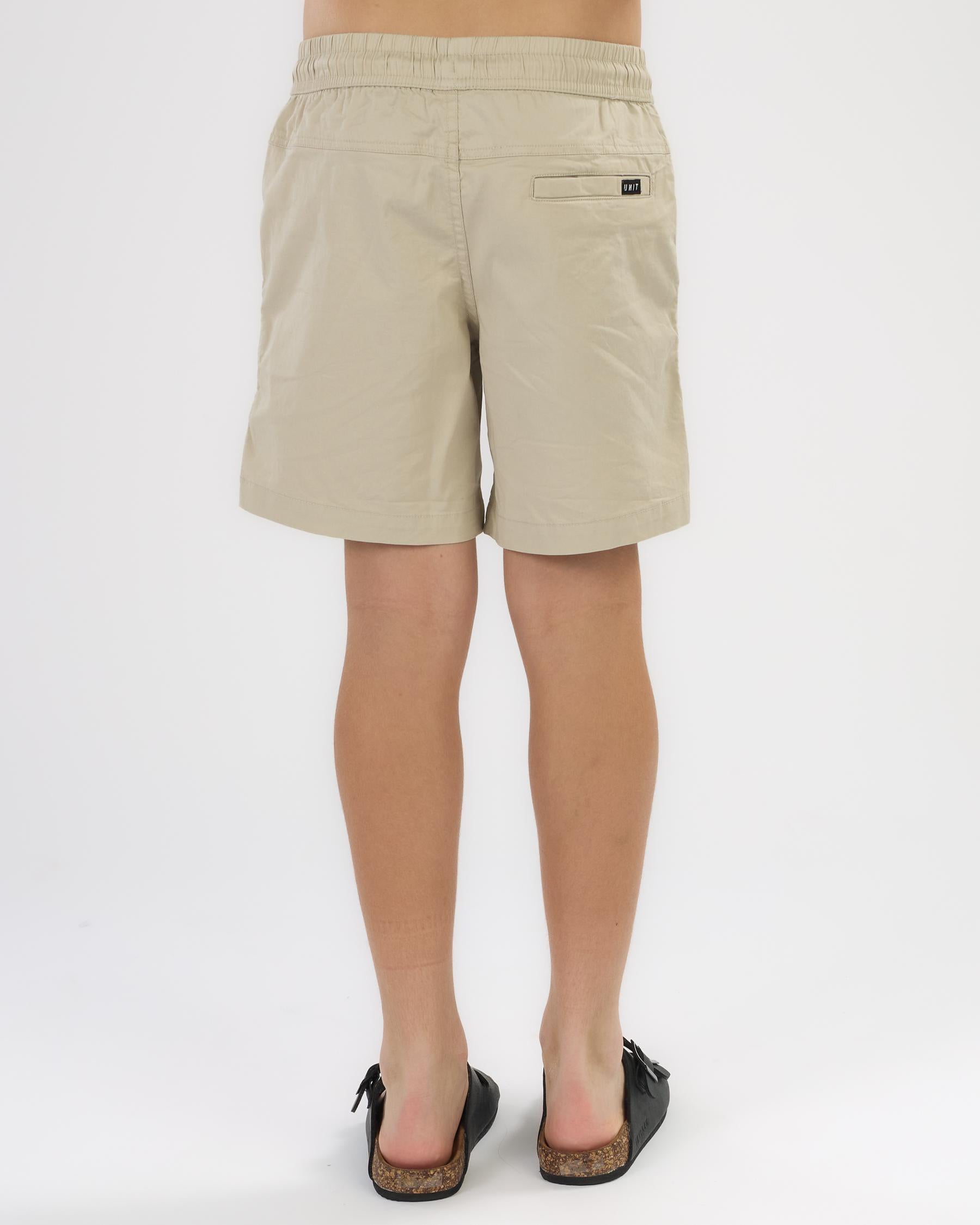 Unit Youth Shorts - Core - Cement