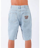 T&C Thrift Denim Short - Bleached Blue