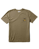 Vissla Made In The Shade Organic Blend SS Tee - Khaki