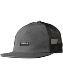 Vissla Lay Day Eco Trucker II Hat in Phantom black eco-friendly mesh cap, sold by Point Break Cambridge local family surf shop at 63 Duke street.