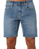 Volcom Solver Denim Short 19" - Old Town Indigo