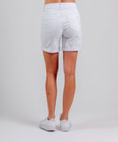 Mi Moso Boyfriend Denim Shorts - White