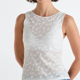 Wrangler Dahlia Top - Cloud Cream