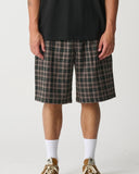 XLARGE Baggy 91 Short - Green Check