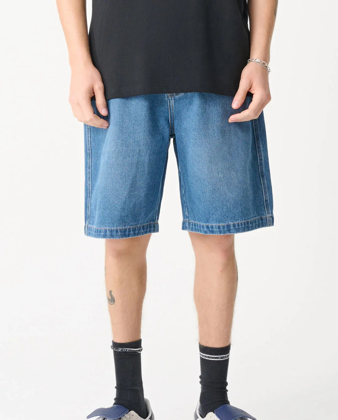 XLARGE Bull Denim 91 Short - Blue Indigo